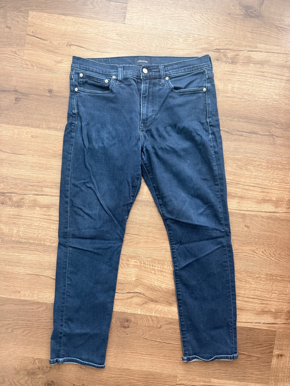 J.Crew Factory Men’s Dark Wash Slim Straight Stretch Jeans